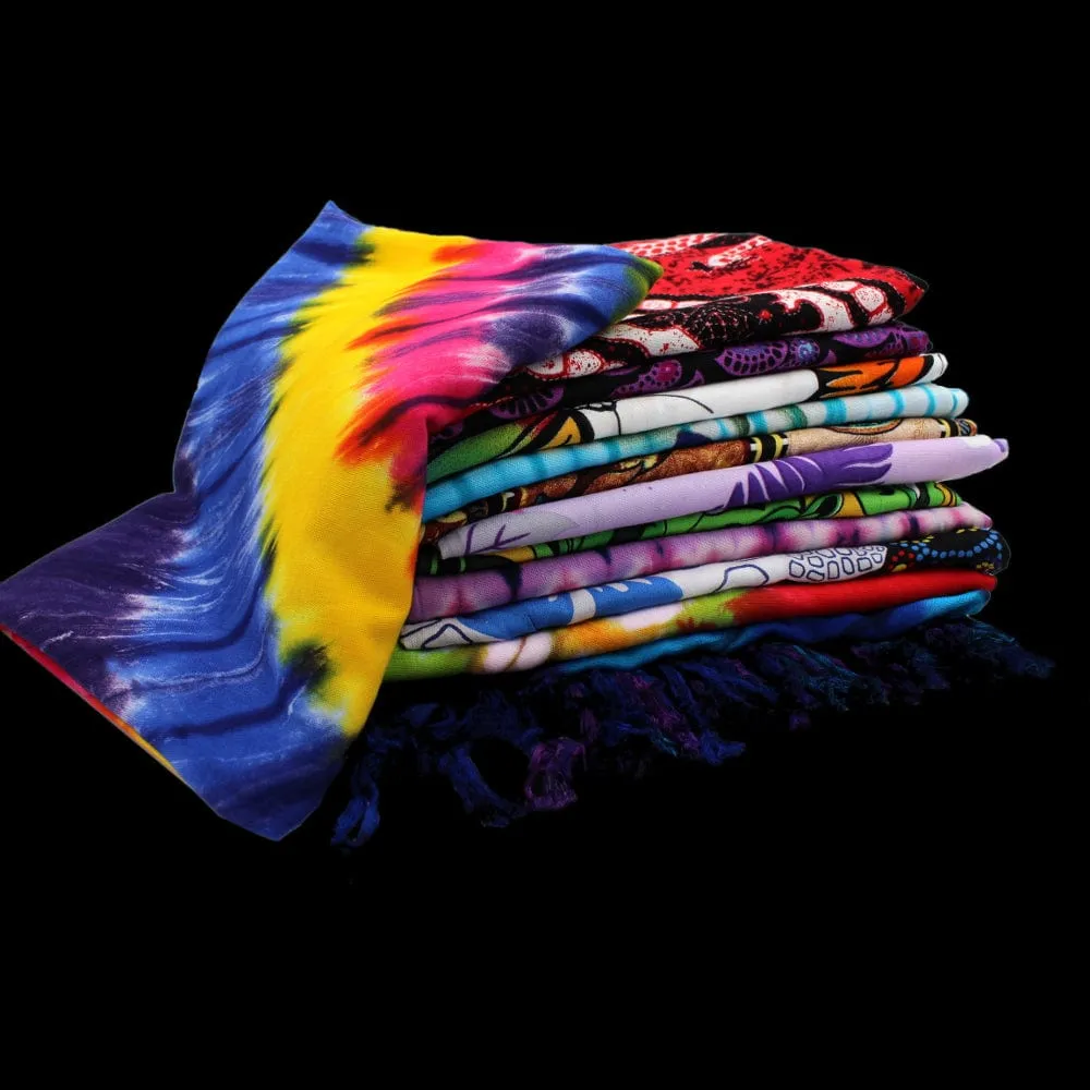 12 Piece Sarong Variety Pack