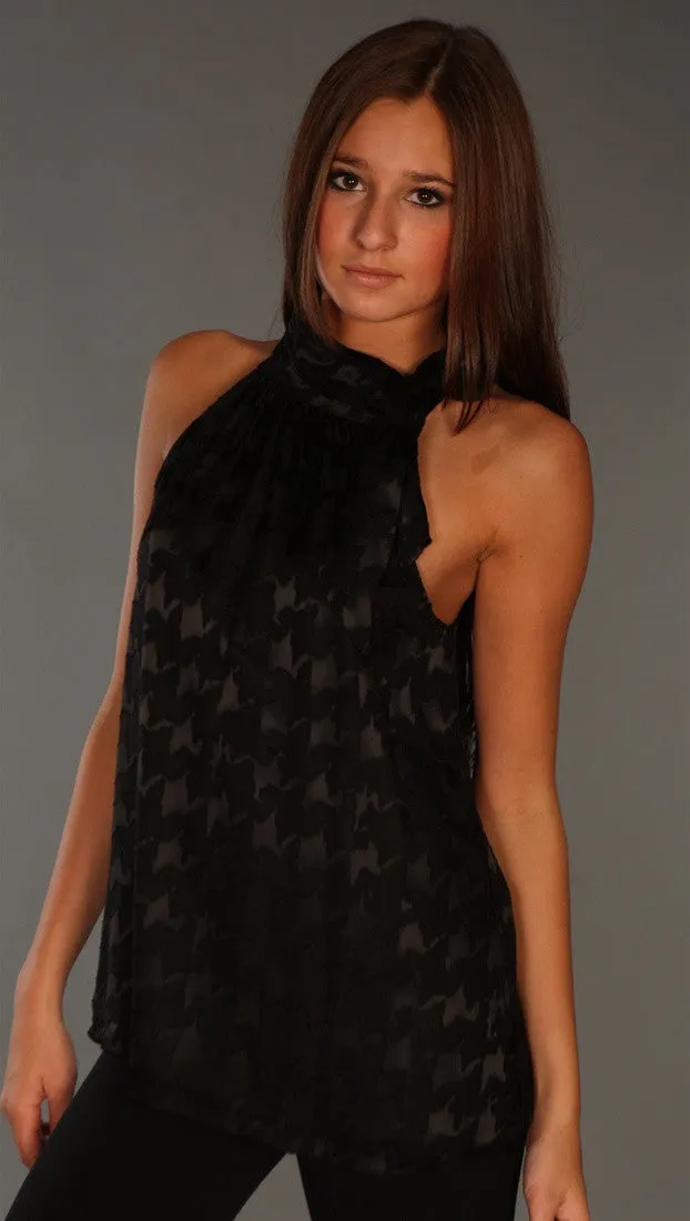 Alice and Trixie Natalia Top in Black