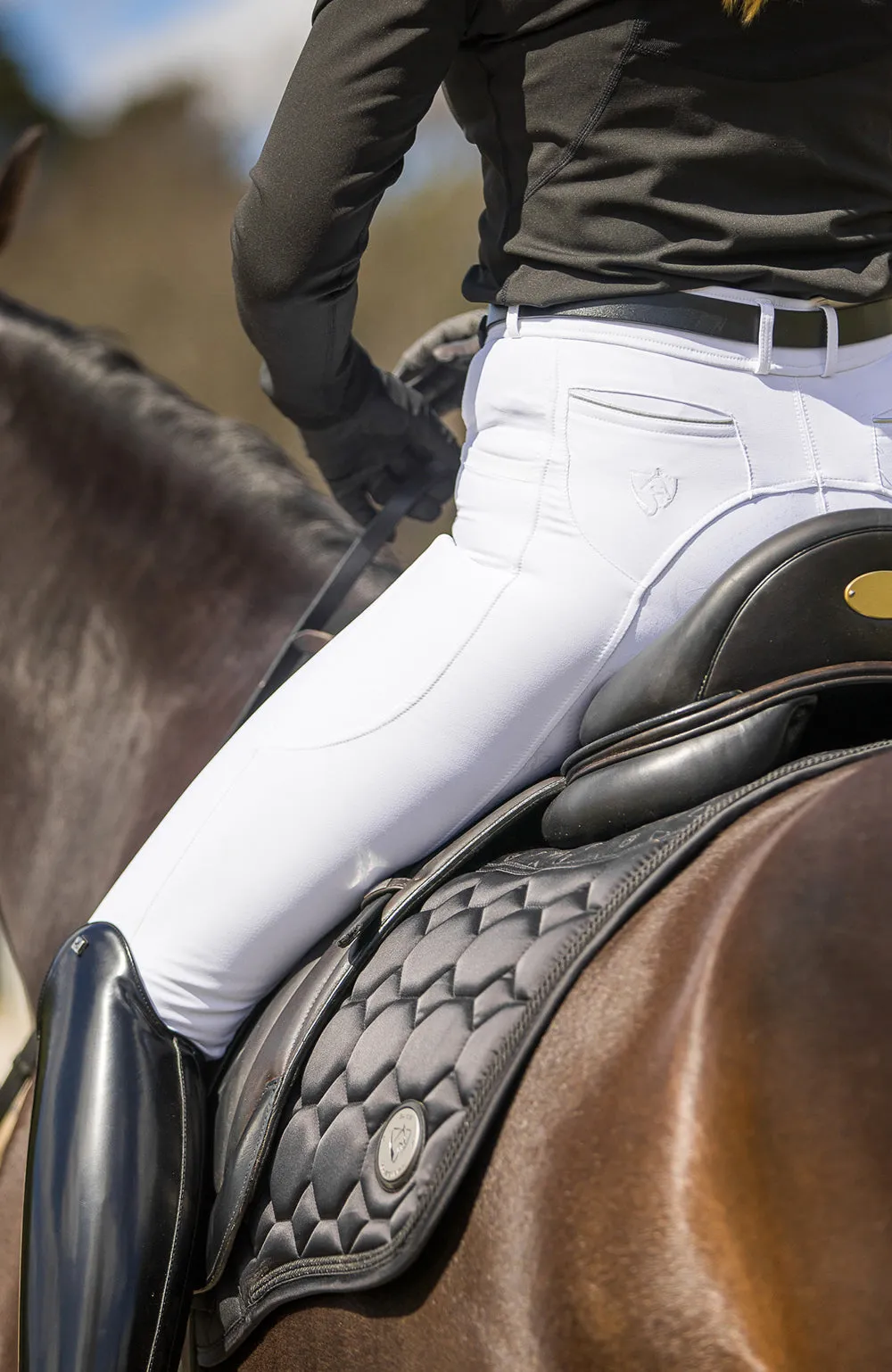 BARE Signature Breeches - White
