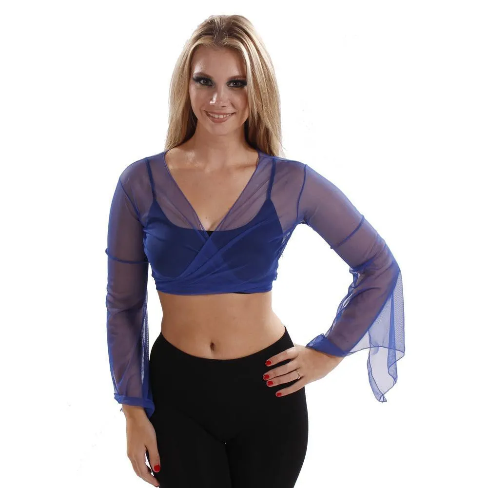 Belly Dance Sheer Chiffon Choli Top