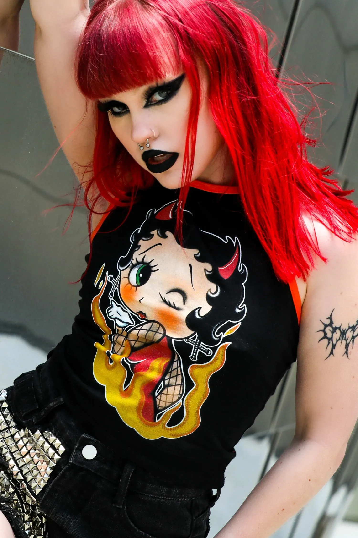 Betty Boop Halter Top