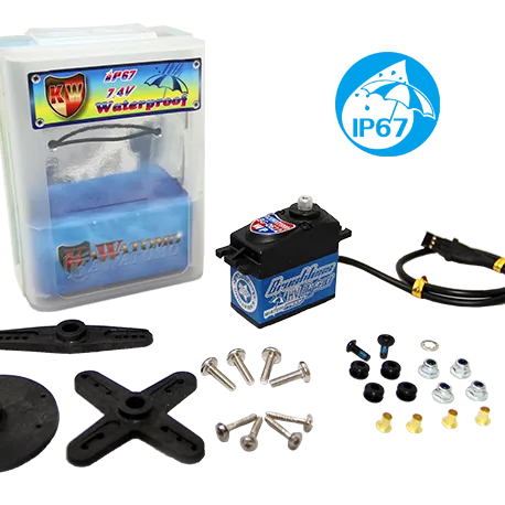 BG-0927WP, HV-Digital, High Torque, Waterproof, Brushless, Metal Gears