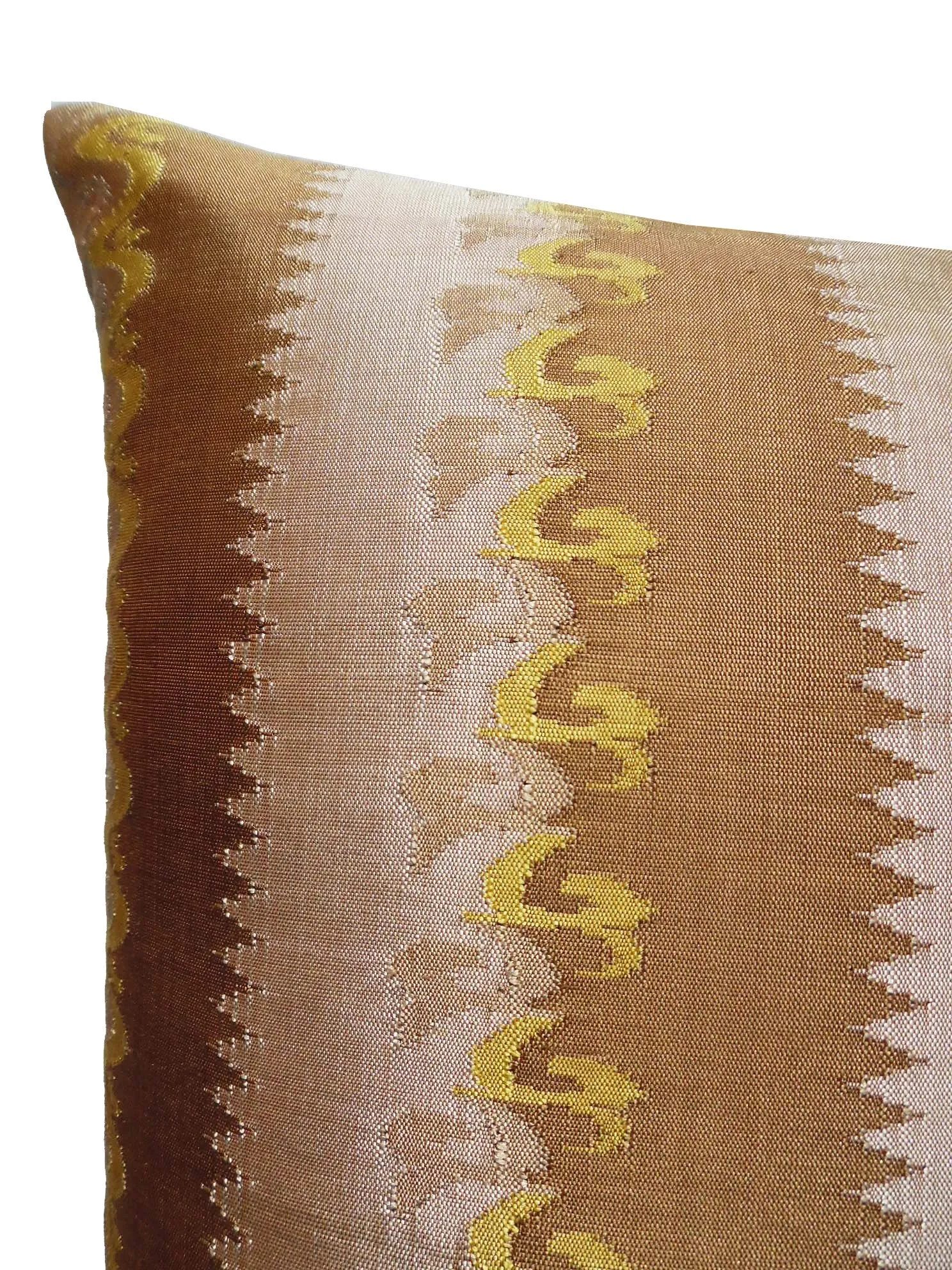 Burmese Silk Pillow Gold Bars