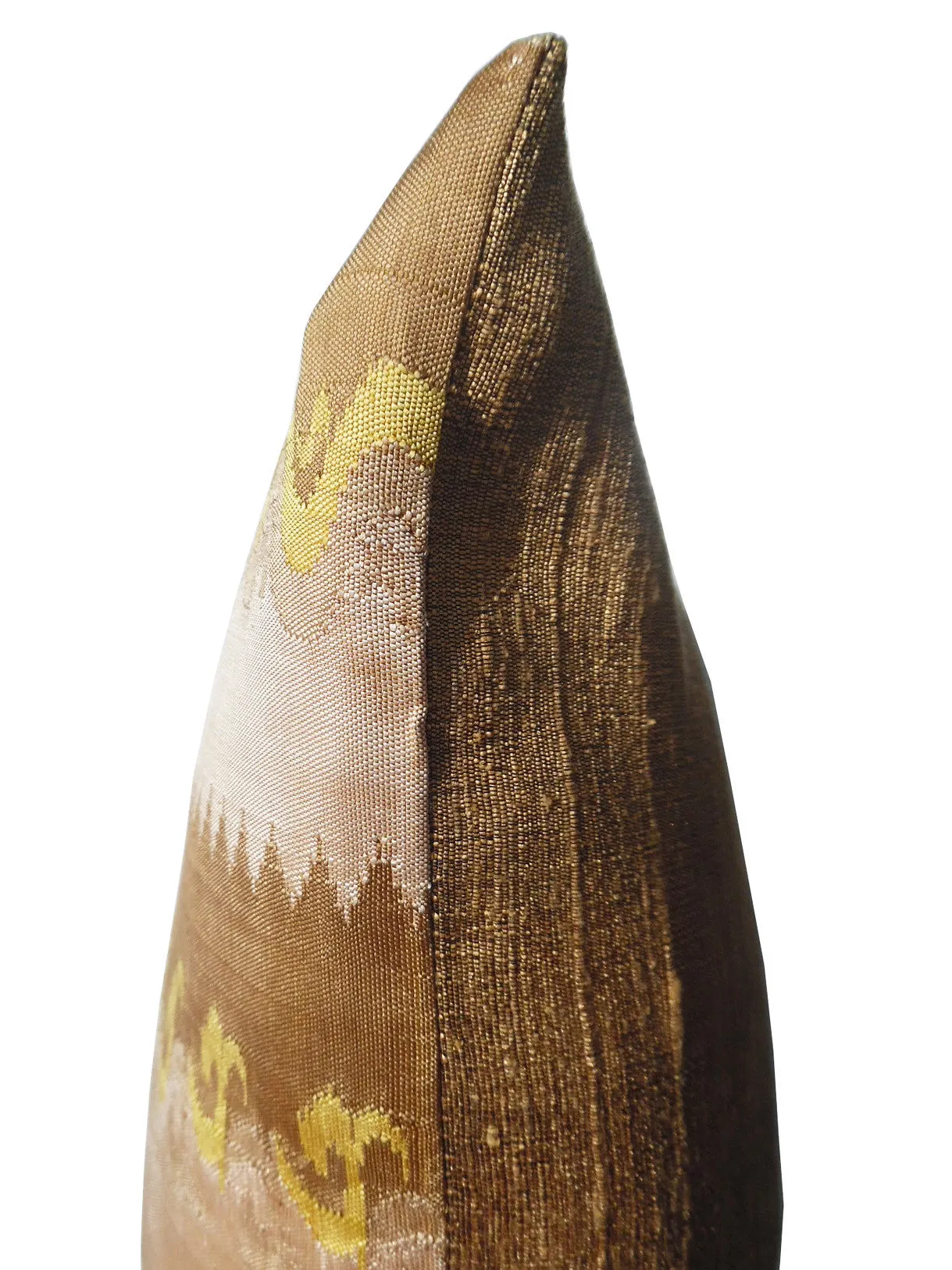 Burmese Silk Pillow Gold Bars