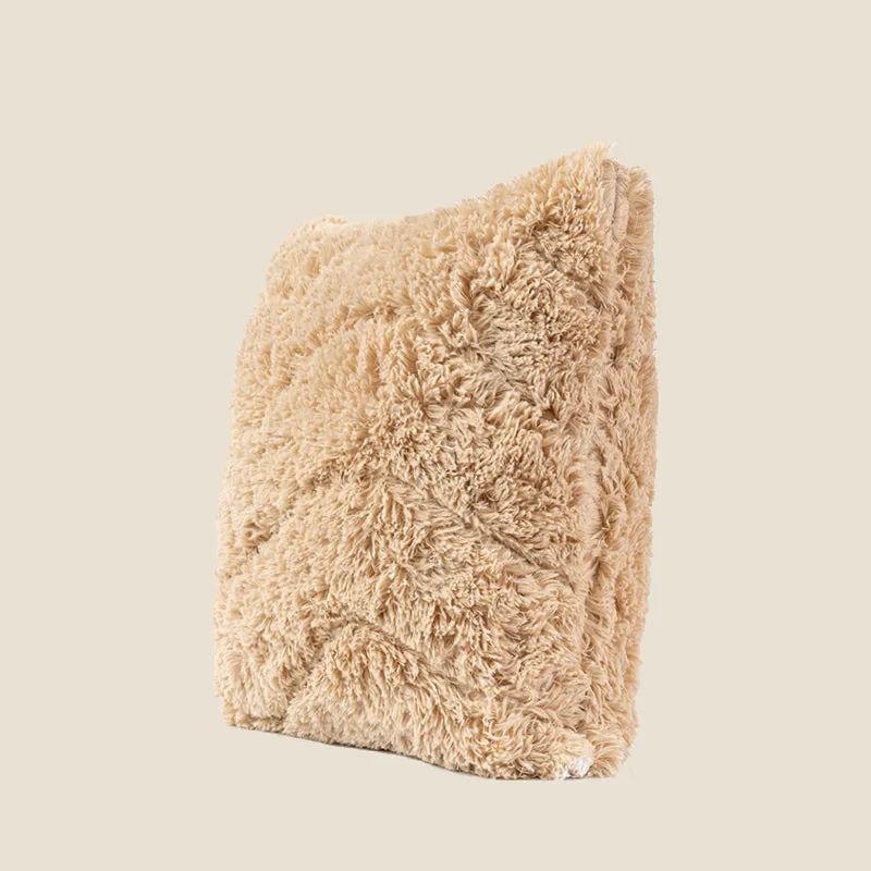 Camel Color Plush Pillow