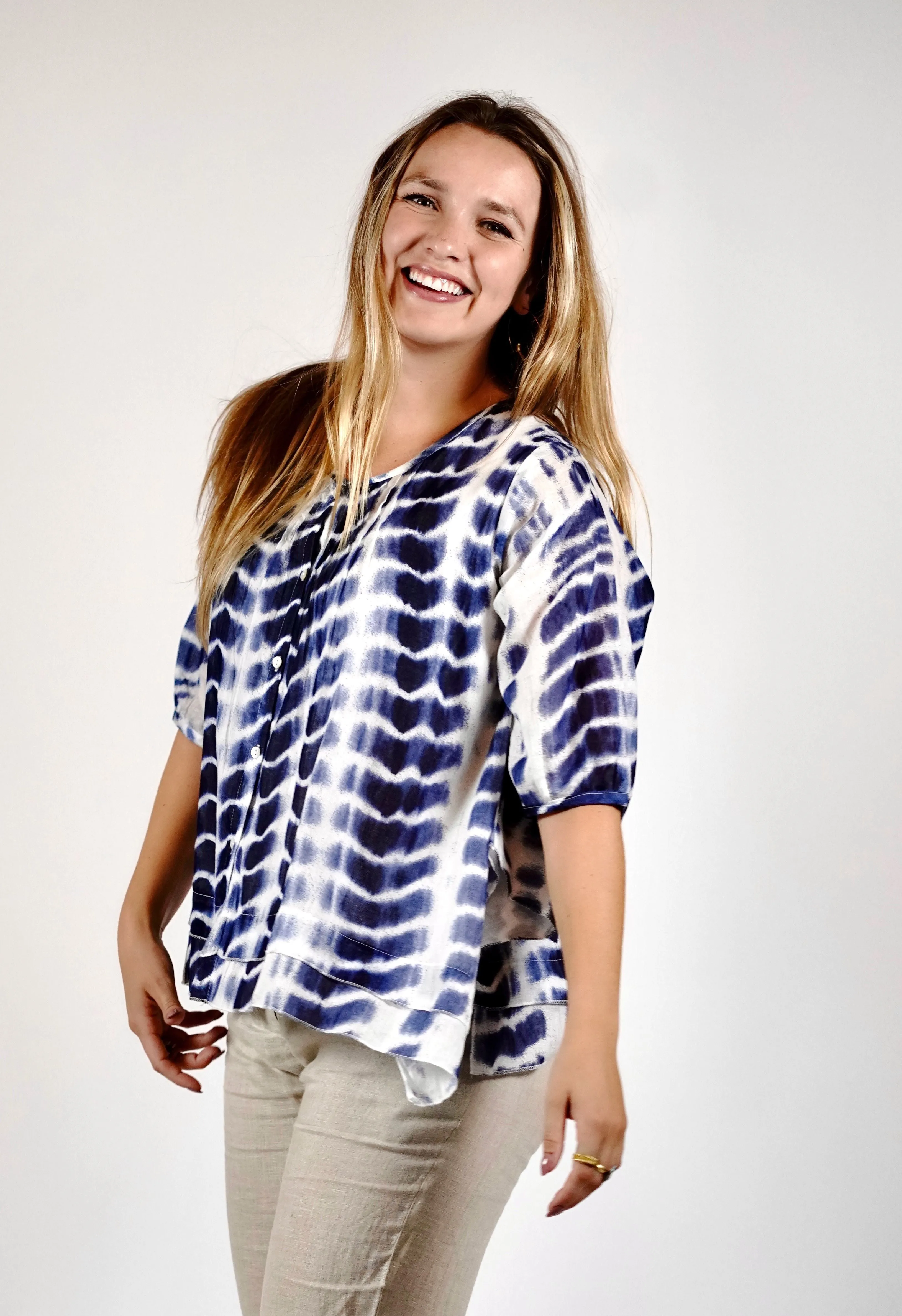 Cherie Blouse Shibori