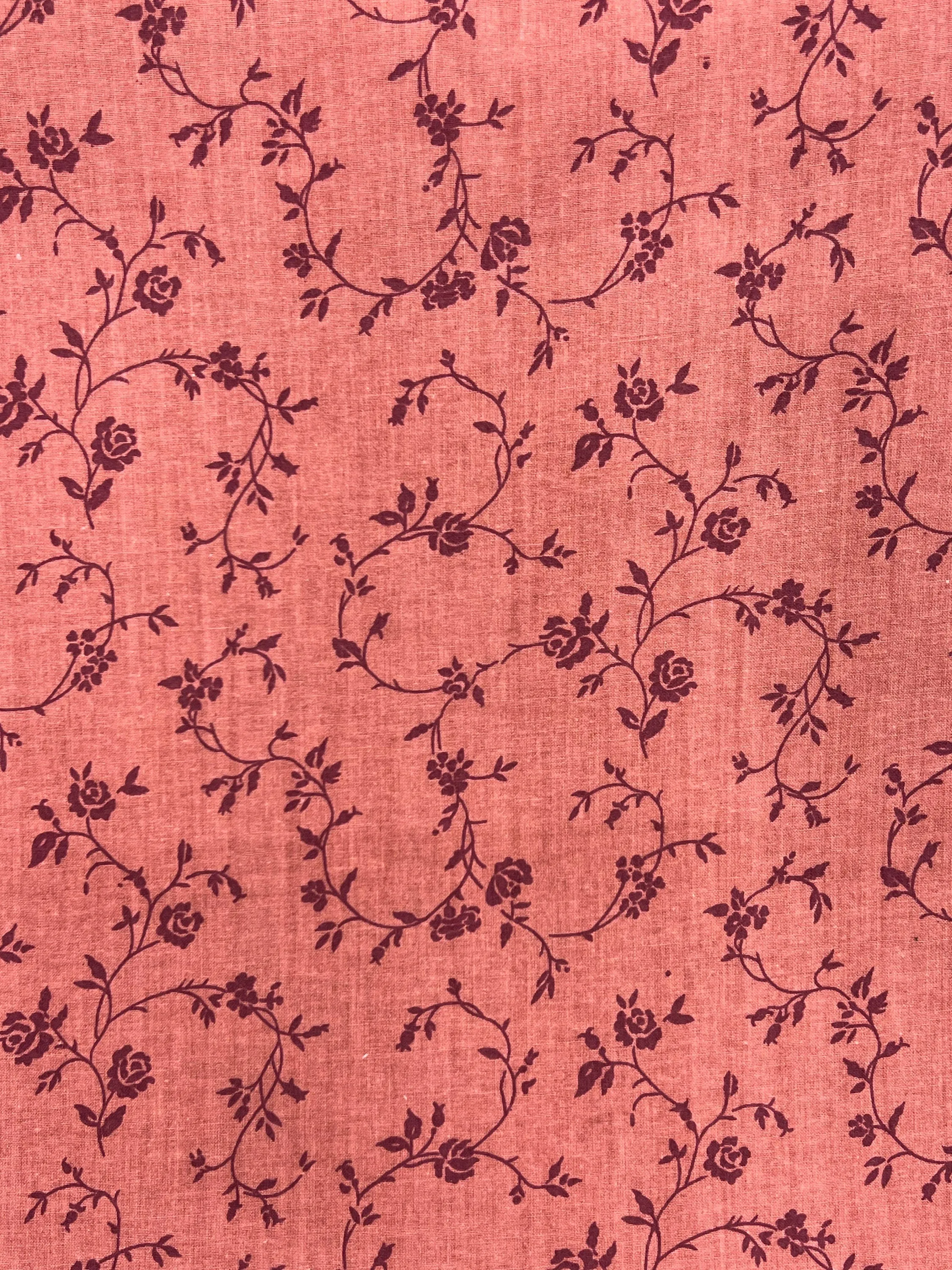 Choice 108" Quilt Backing Pink with Floral Design BD-42250-103