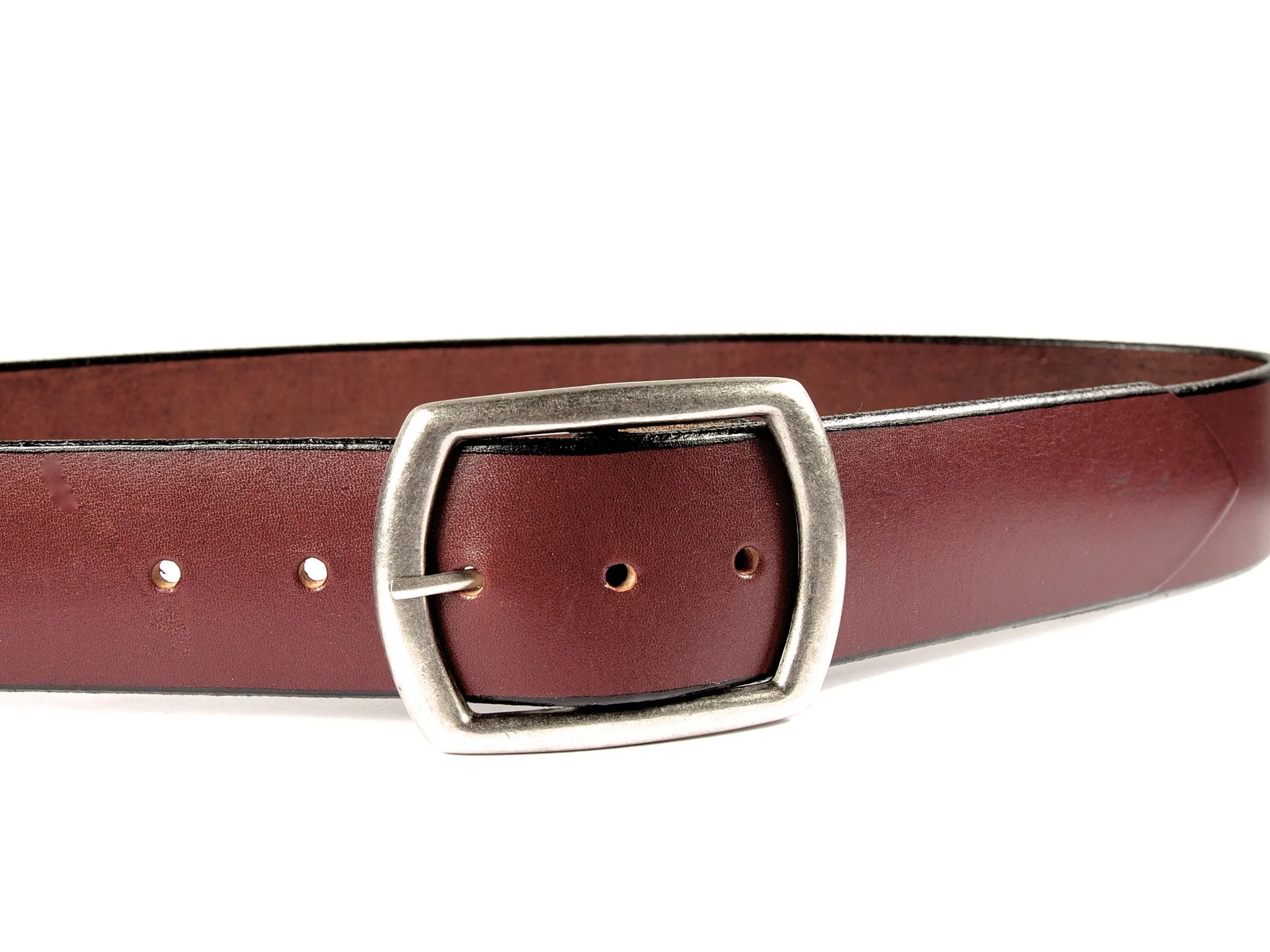 Cognac Latigo Wide Leather Belt