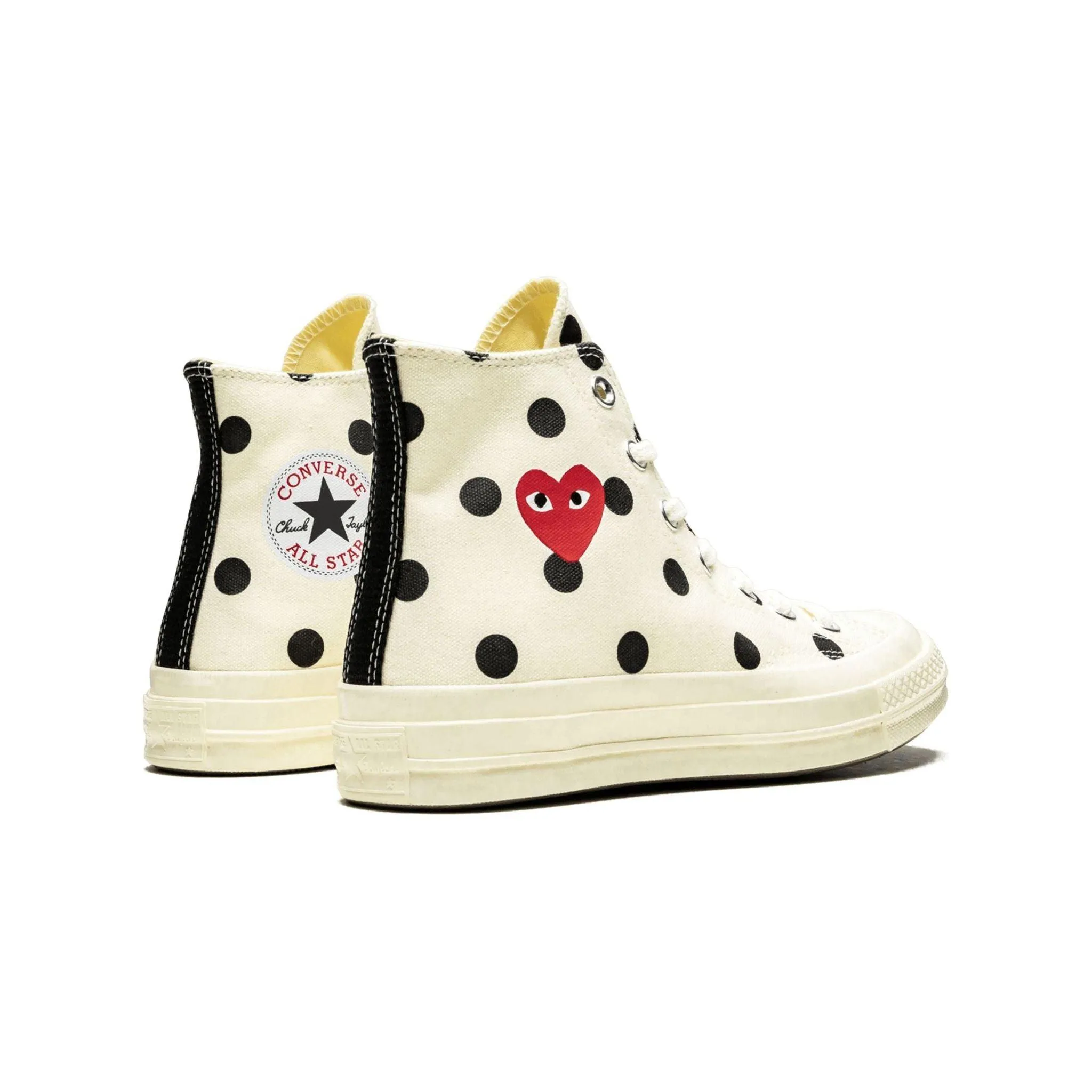 Converse Chuck 70 Hi “Comme Des Garçons / Polka Dot White"