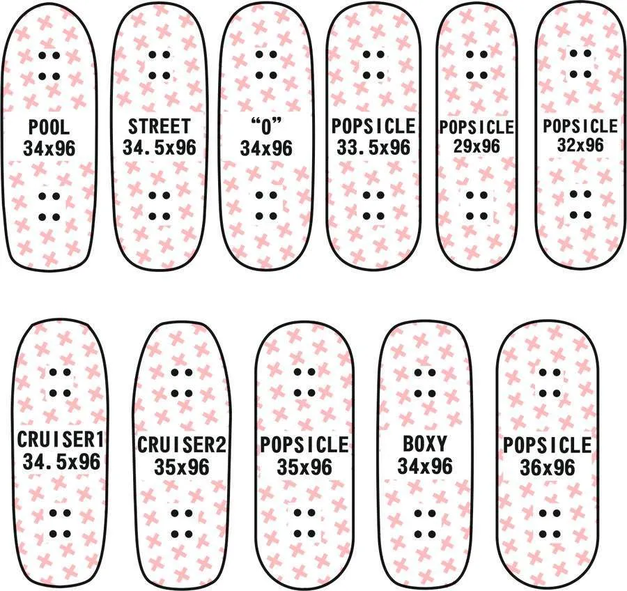 DK Fingerboards Single Deck - 'Stump' Graphic - Street Shape