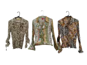 Earthy tone Floral Blouses - 15 pcs - 2/9/24