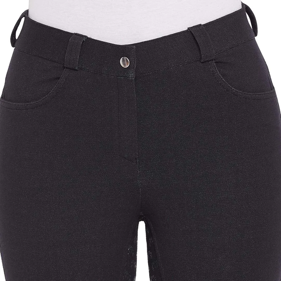 Equine Couture Heather Silicone Full Seat Breech