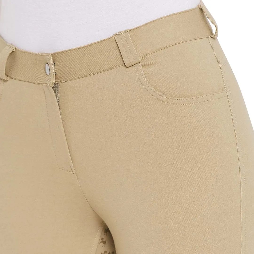 Equine Couture Heather Silicone Full Seat Breech