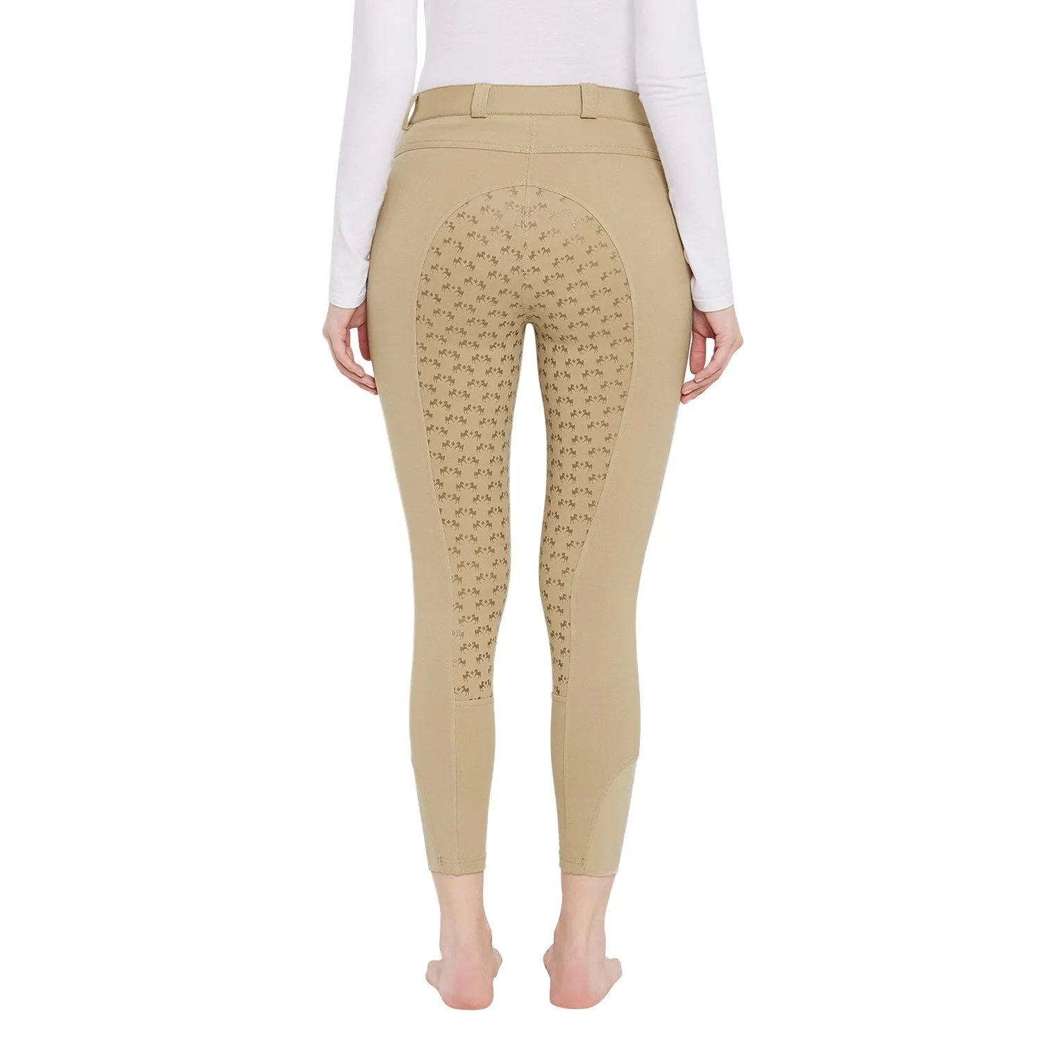 Equine Couture Heather Silicone Full Seat Breech