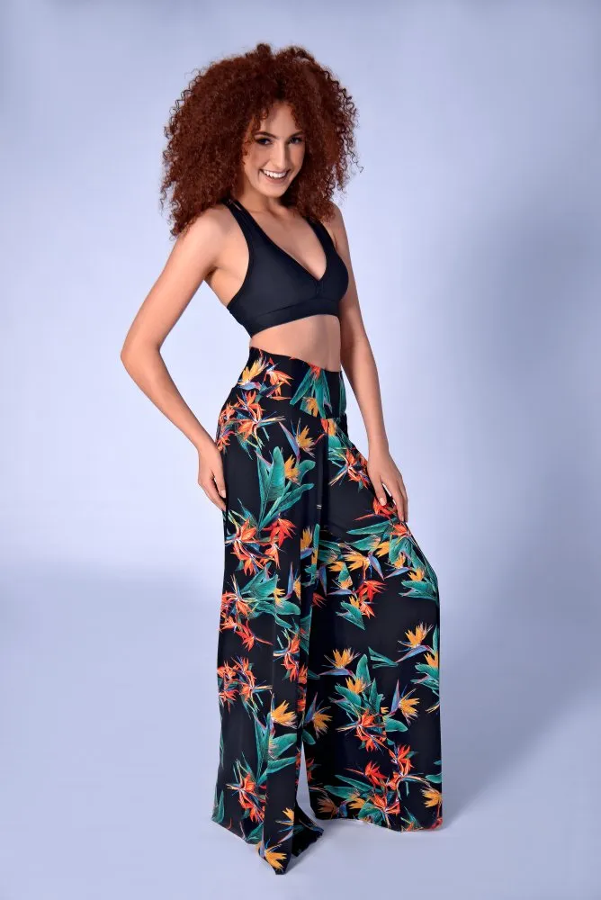Fluity Luxe Palazzo Pants - PARADAISO