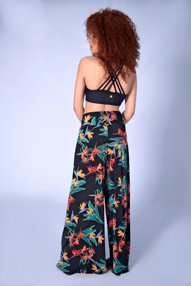 Fluity Luxe Palazzo Pants - PARADAISO