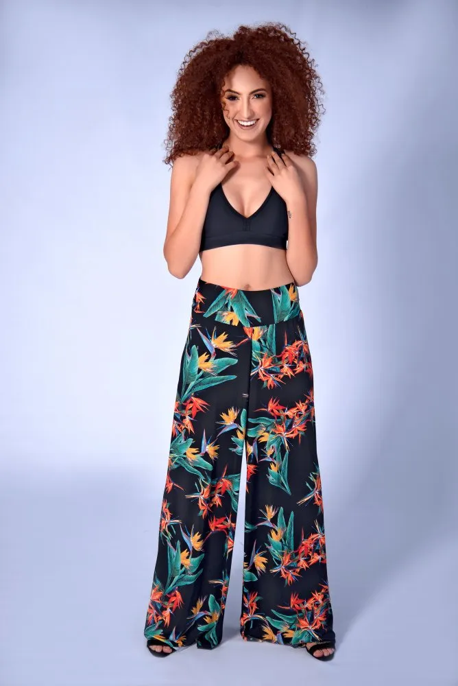 Fluity Luxe Palazzo Pants - PARADAISO