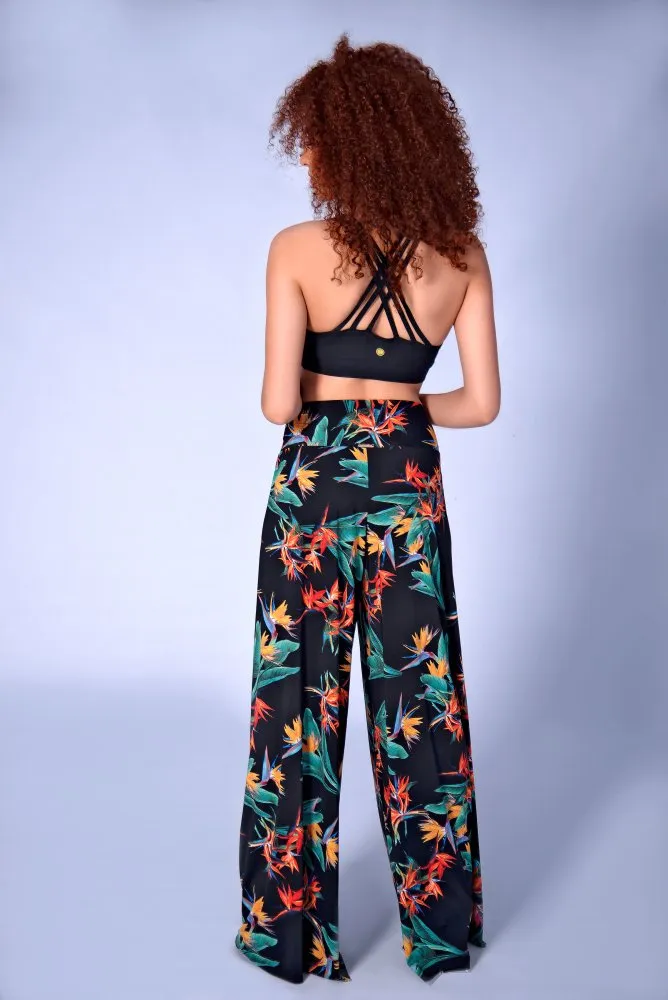 Fluity Luxe Palazzo Pants - PARADAISO