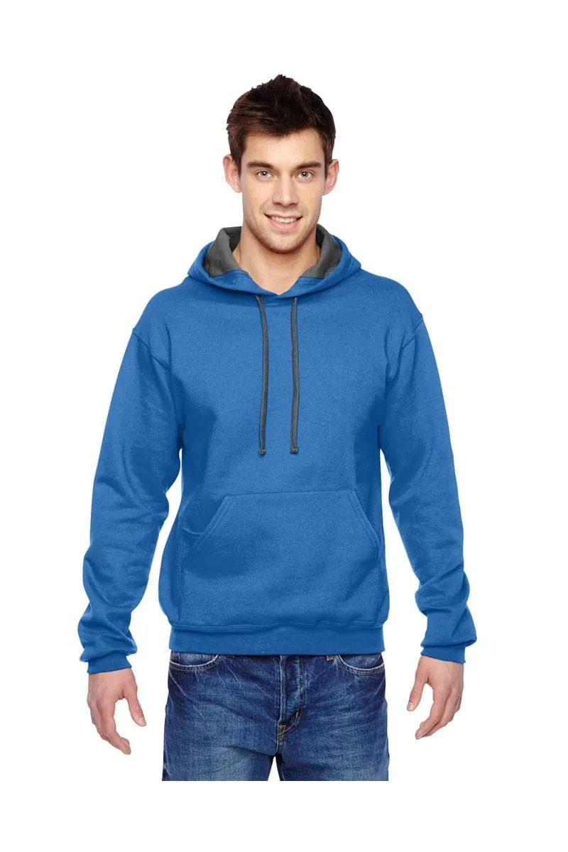 Fruit of the Loom SF76R: Adult 7.2 oz. SofSpun(r) Hooded Sweatshirt