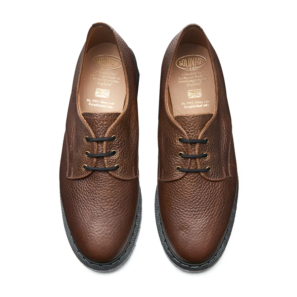 Gaucho Brown Grain Gibson Shoe