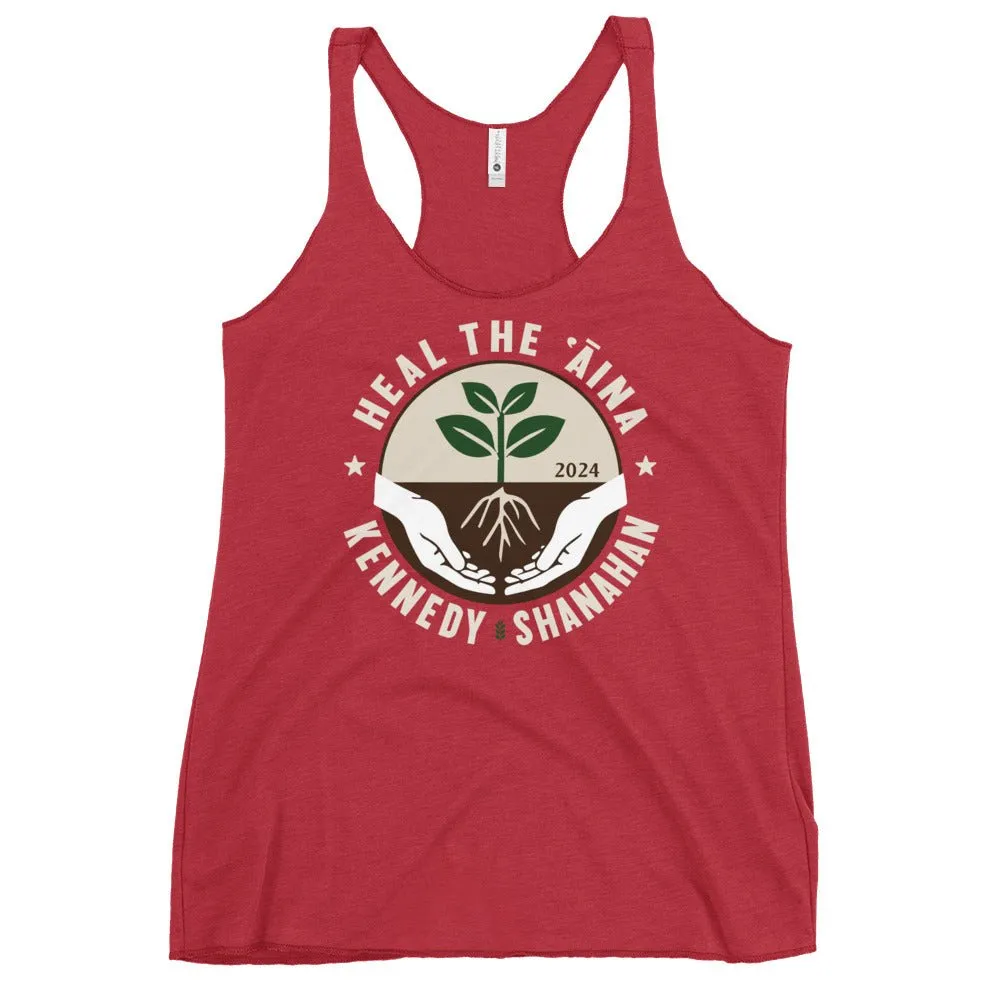 Heal the 'Āina Women's Racerback Tank