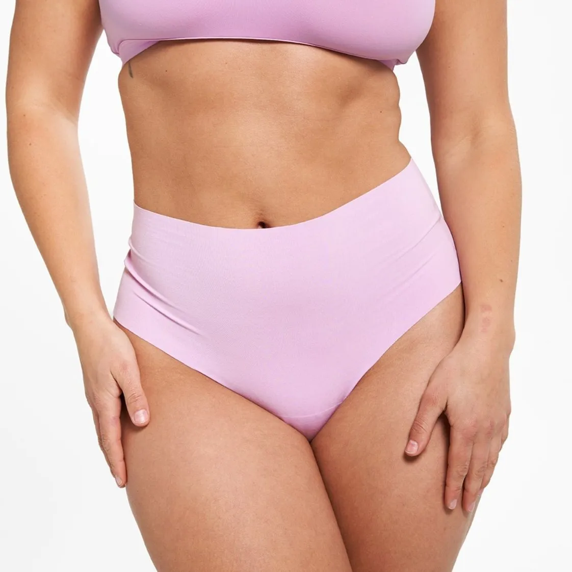 High-Rise Thong - Seamless Eco 2.0 - Candy