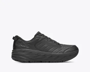 Hoka Men's Bondi SR Cushioned Road Running Shoe Available in Wide Widths
