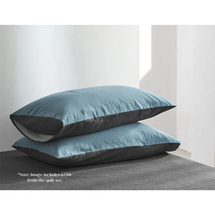 Hypoallergenic Cotton Sheets  I Double I Blue Dark Blue