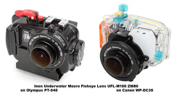 Inon Underwater Micro Fisheye Lens UFL-M150 ZM80