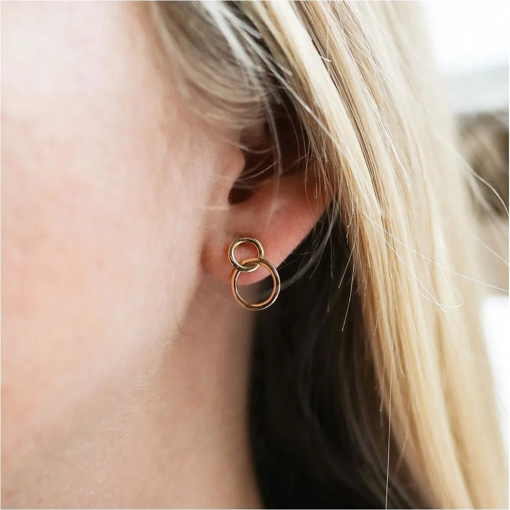 Kelso Yellow Gold Vermeil Earrings