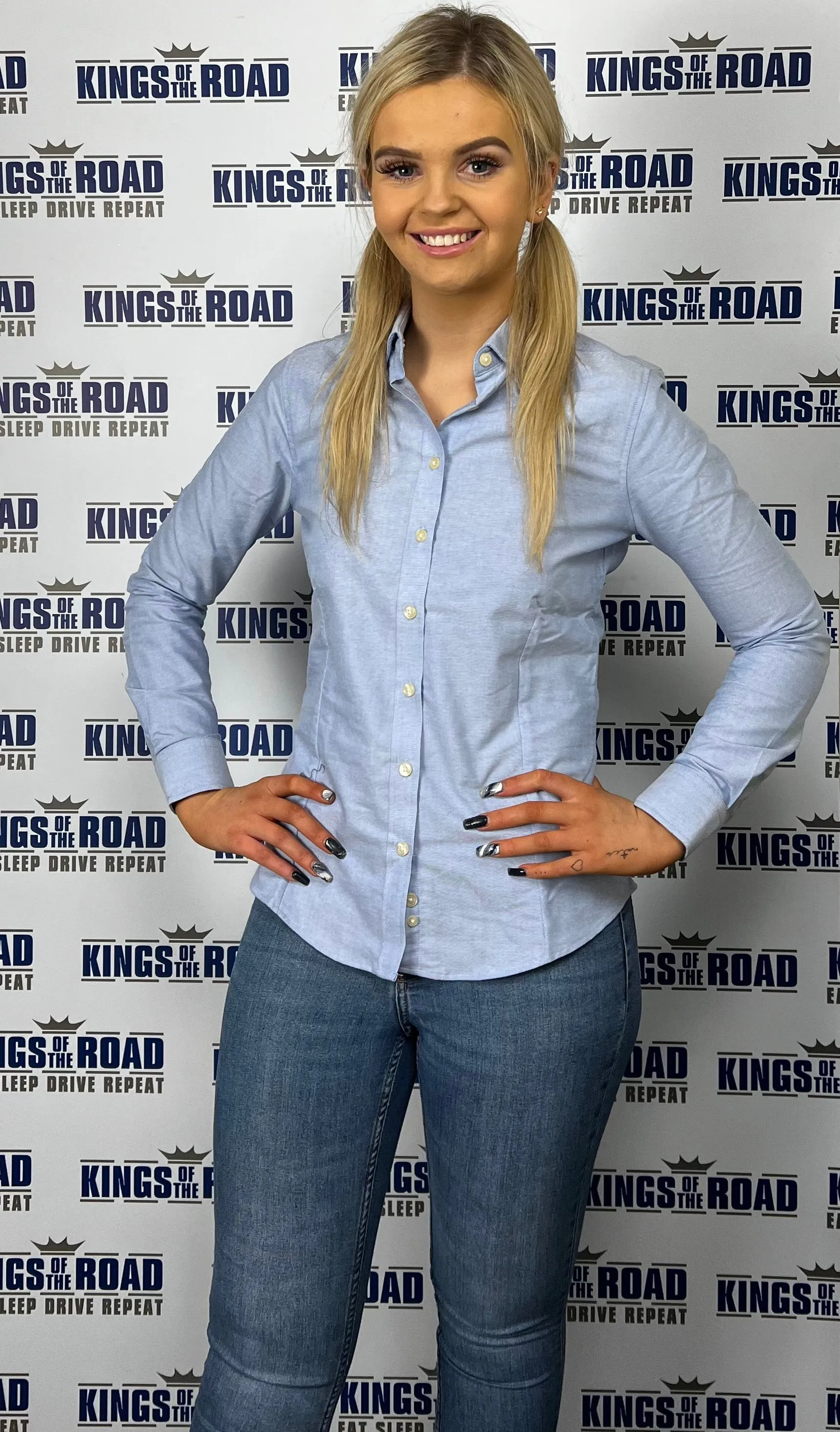 KINGS LADIES BLUE SHIRT