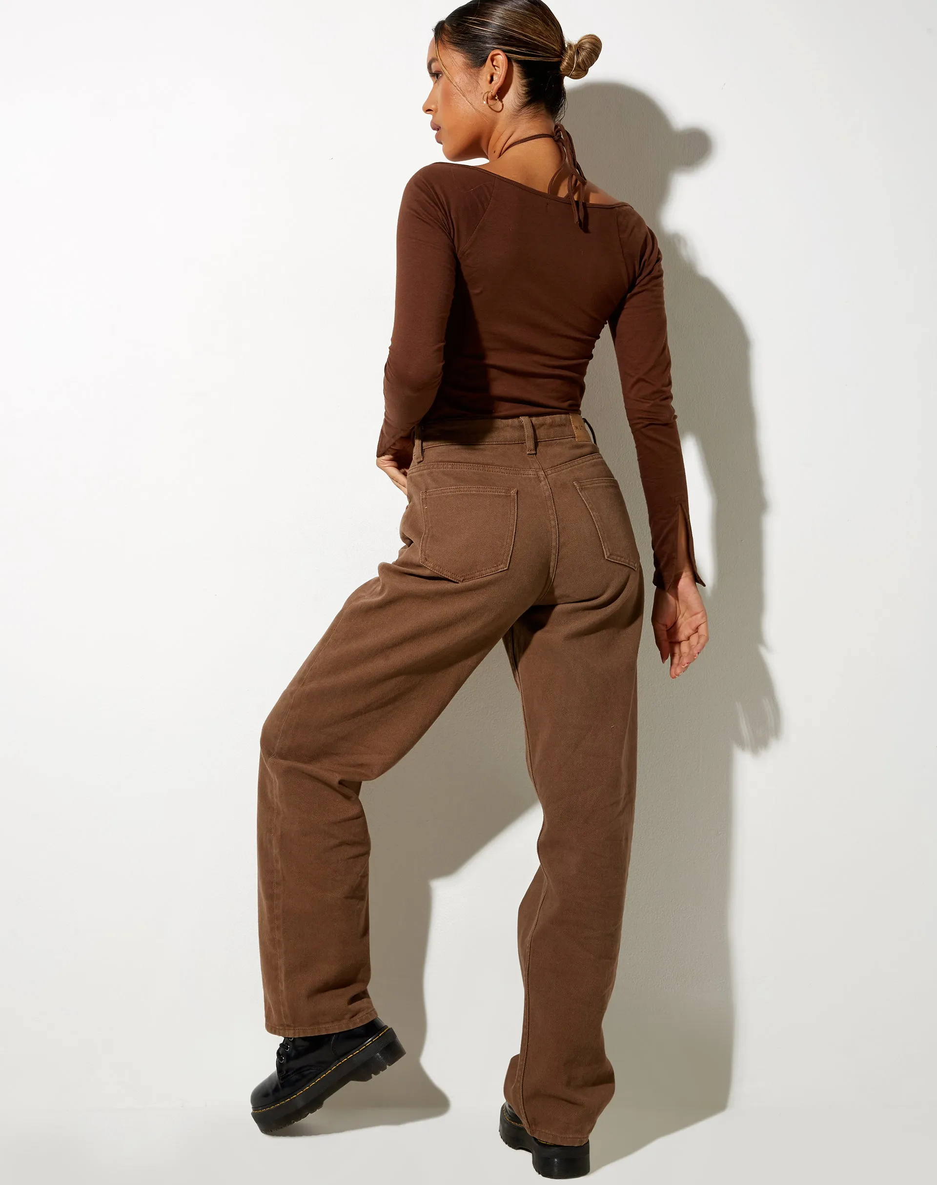 Lasira Bodice in Lycra Cocoa