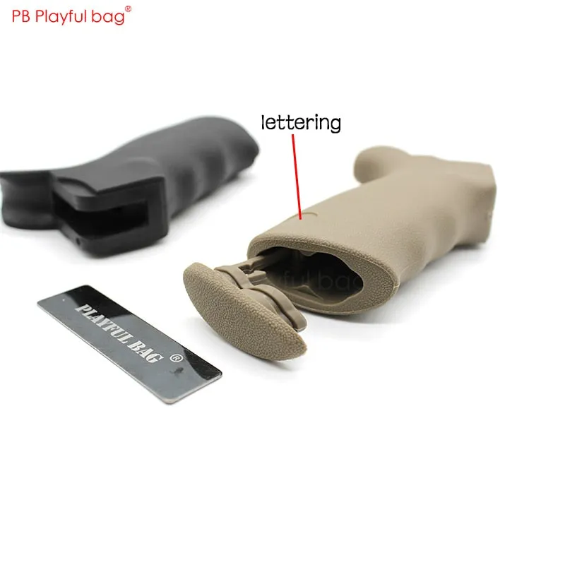 New Playful bag Outdoor club activities CS WA M4 rear grip toy water bullet gun Nylon high quality tactical grip game LI48