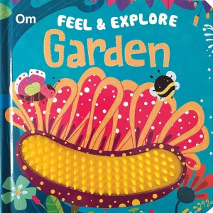 Om Books International Board Book-Touch and Feel: Feel & Explore Garden