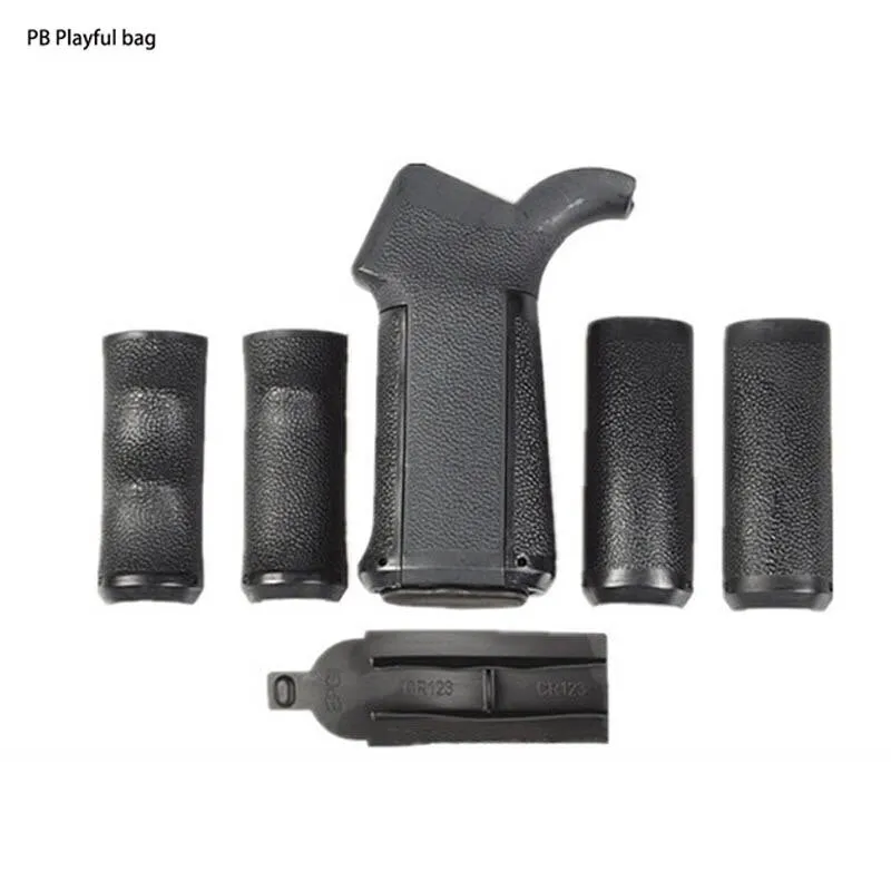 PB Playful bag Outdoor competitive CS equipment Club parts M4 AR15 HK416 tactical combination grip nylon gel ball gun LD56