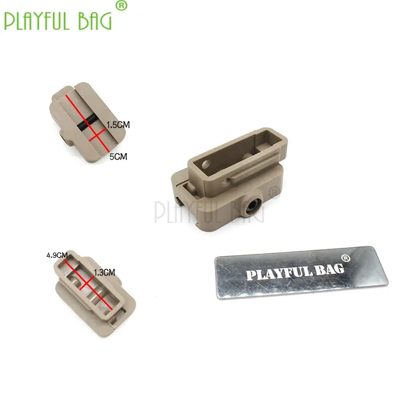 Playful bag CS Toys Jinming water bullet gun Modified accessories of nylon 3 system universal front grip keymod/mlok/rail LD77