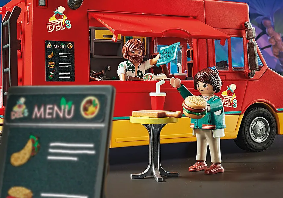 Playmobil The Movie - Del's Food Truck (70075)