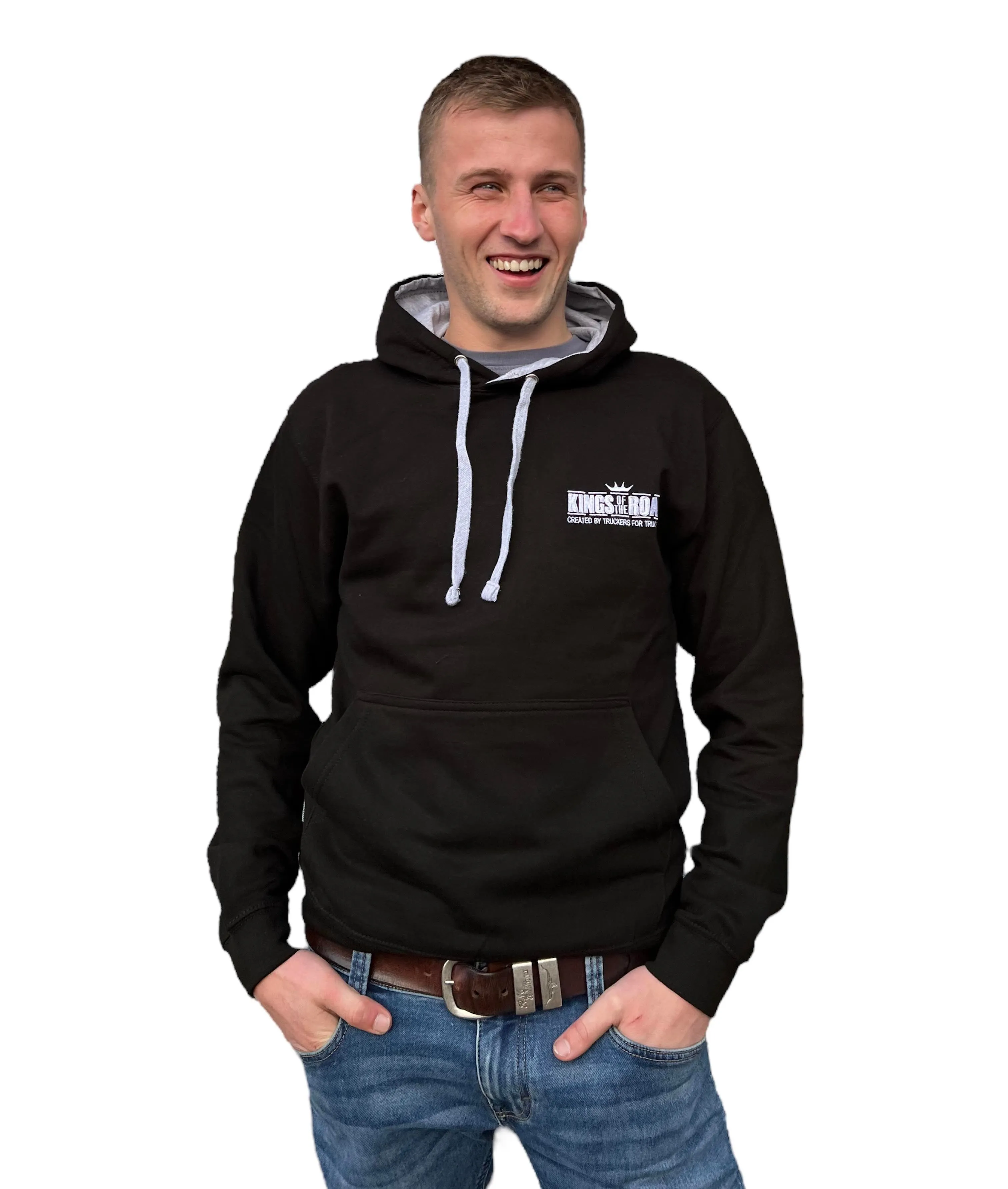 "Created by Truckers for Truckers" Black Hoodie