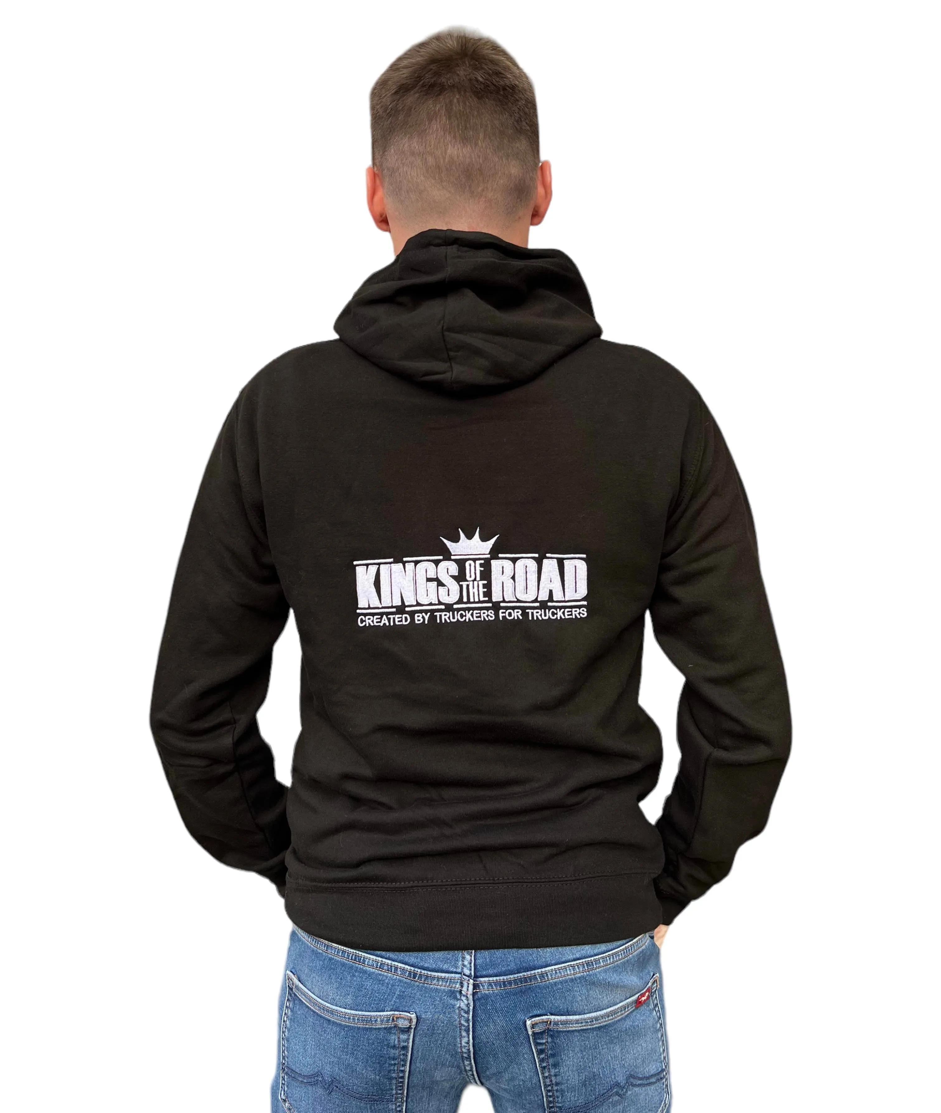 "Created by Truckers for Truckers" Black Hoodie