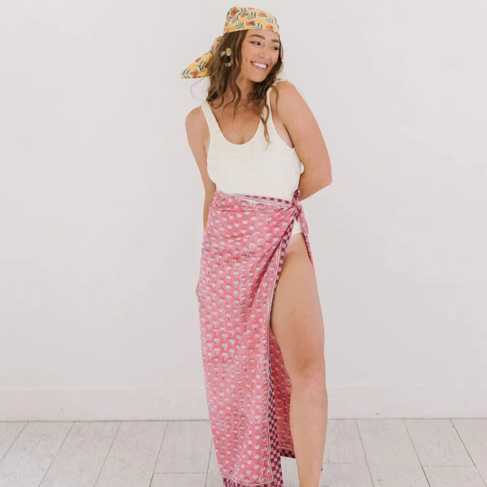 Raspberry Sarong