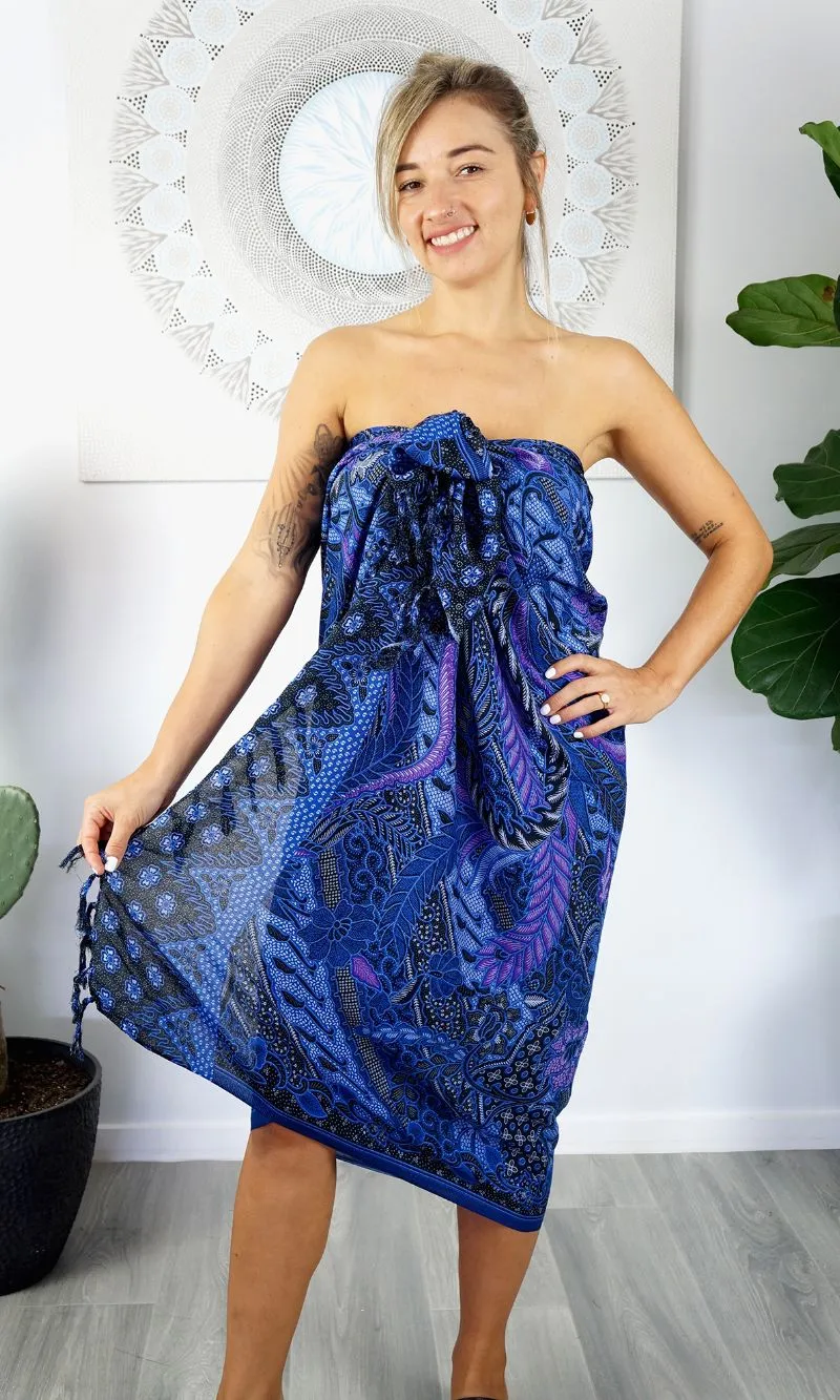 Rayon Sarong Retro Batik, More Colours