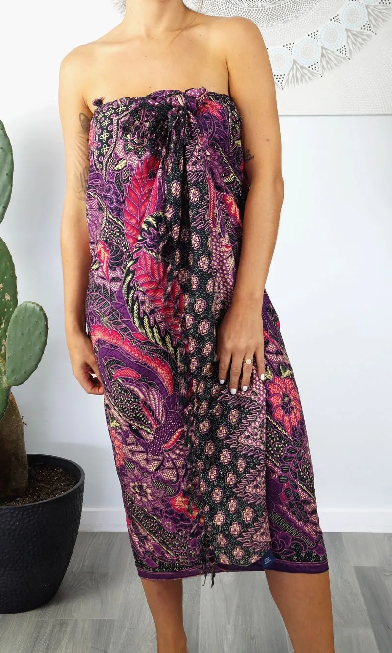 Rayon Sarong Retro Batik, More Colours