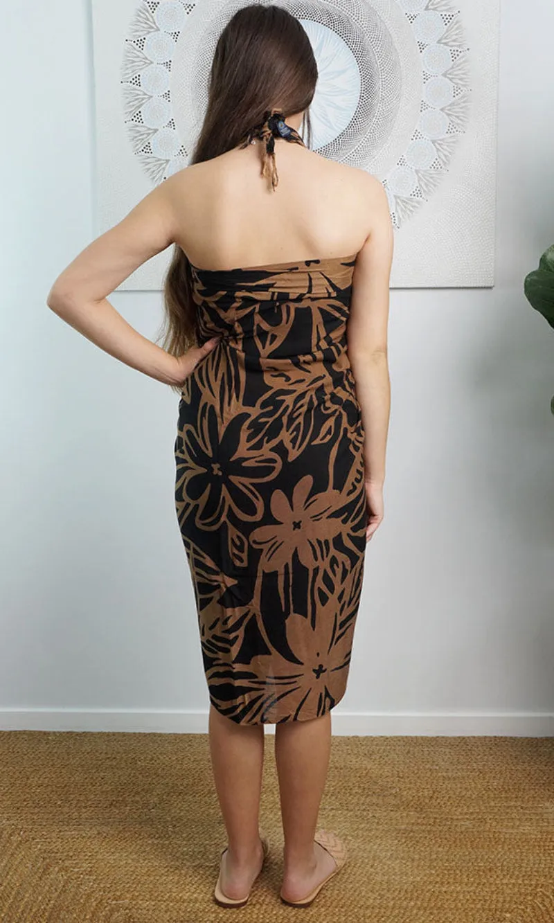 Rayon Sarong XL Rarotonga, More Colours