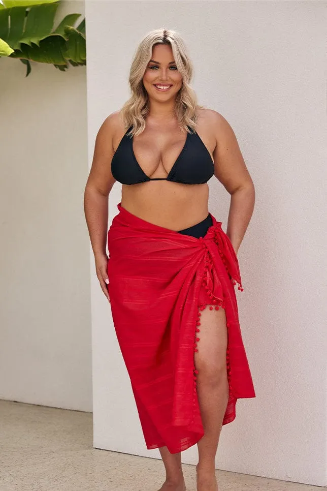 Red Sarong