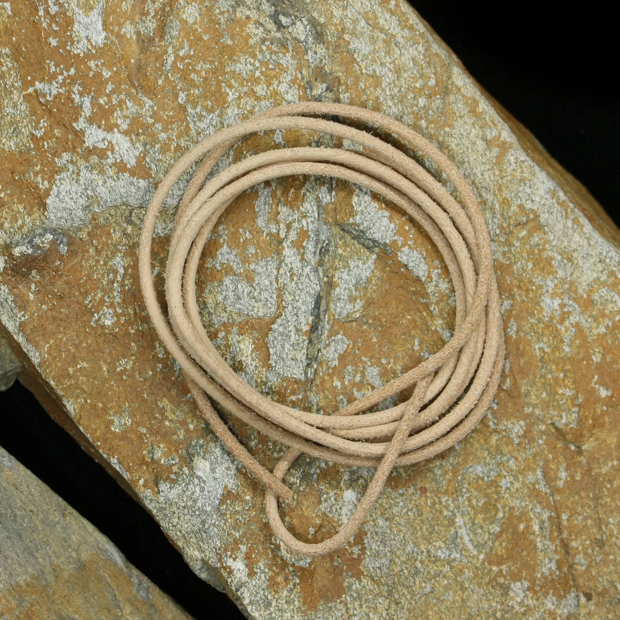 Round Leather Thong / Leather Cord Lengths - PER METRE
