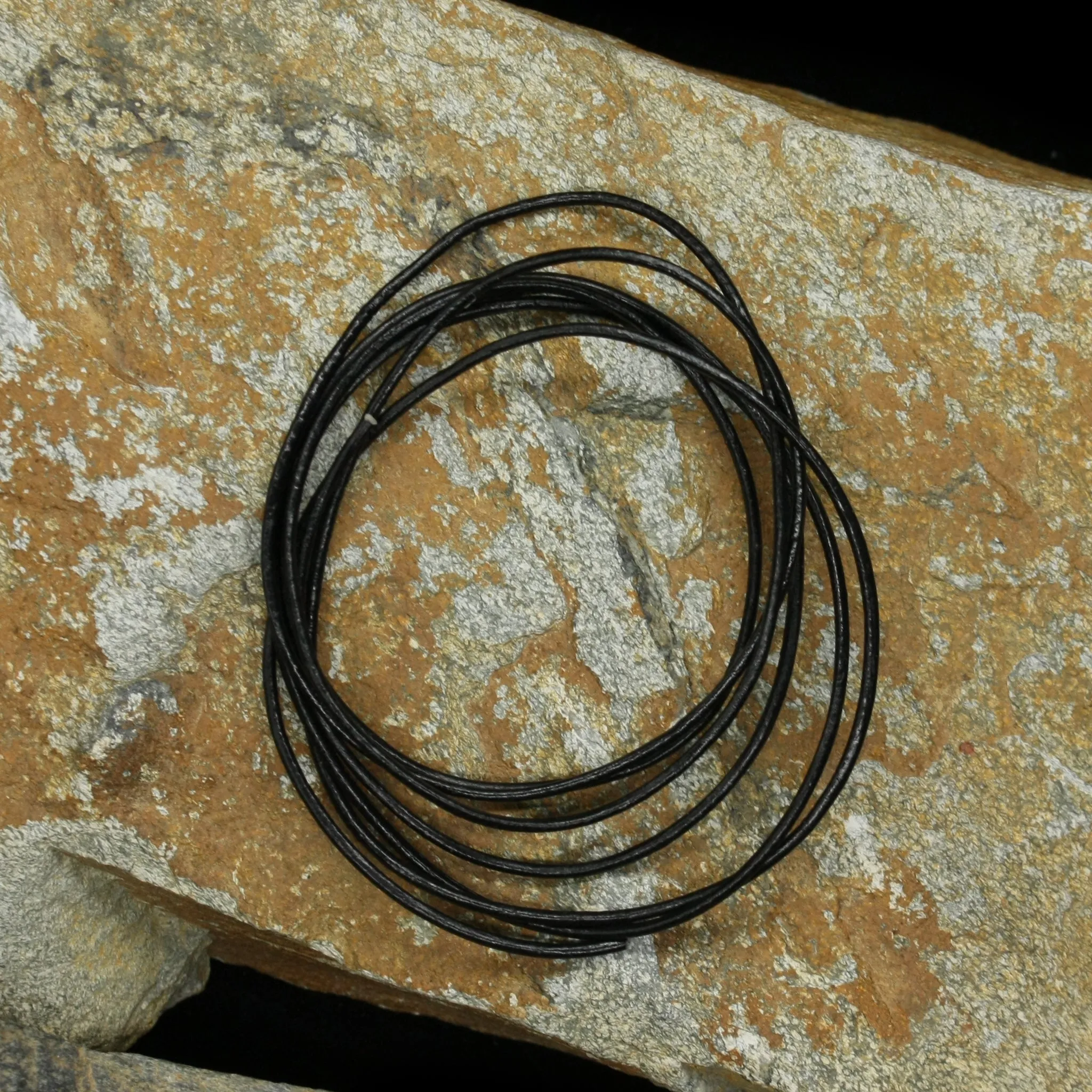 Round Leather Thong / Leather Cord Lengths - PER METRE