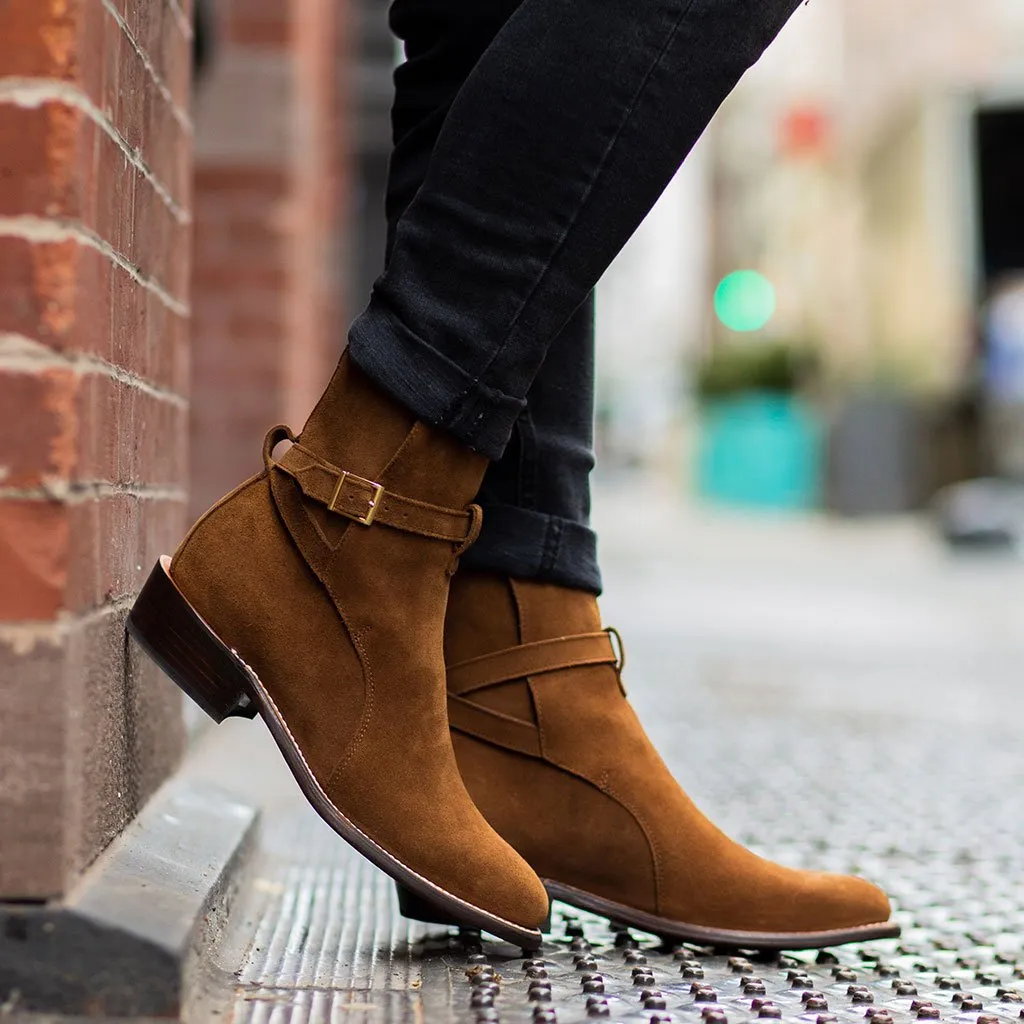 [S] Rogue | Cognac Suede