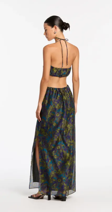 SIR. Valerio Tie Halter Midi Dress