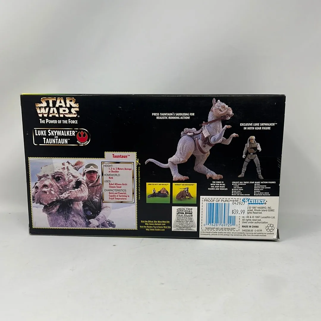 Star Wars The Power Of The Force: Luke Skywalker & Tauntaun