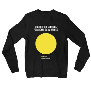 The Beatles Sweatshirt - Preferred Colours For Home Submarines